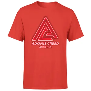 Creed Adonis Creed Athletics Neon Sign Men's T-Shirt - Red