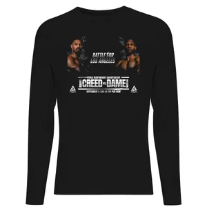 Creed Battle For Los Angeles Men's Long Sleeve T-Shirt - Black