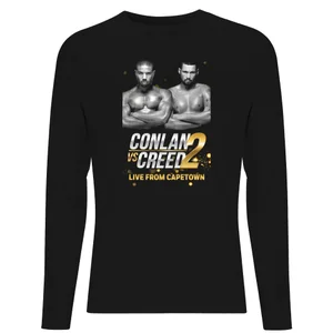Creed Conlan Vs Creed 2 Poster Men's Long Sleeve T-Shirt - Black