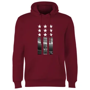 Creed Poster Stars Hoodie - Burgundy