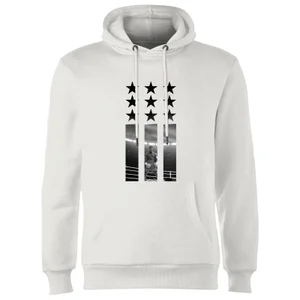 Creed Poster Stars Hoodie - White
