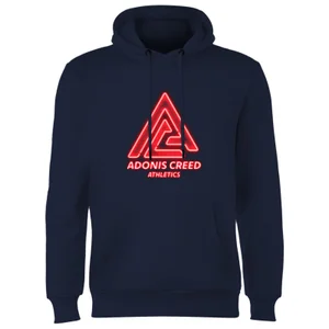 Creed Adonis Creed Athletics Neon Sign Hoodie - Navy