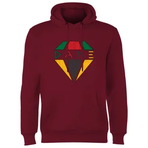 Creed DAME Diamond Logo Hoodie - Burgundy