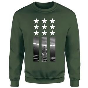 Creed Poster Stars Sweatshirt - Green