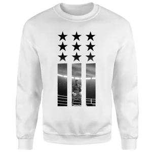 Creed Poster Stars Sweatshirt - White