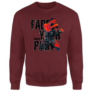 Creed Face Your Past Sweatshirt - Burgundy
