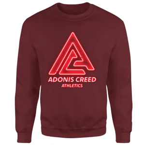 Creed Adonis Creed Athletics Neon Sign Sweatshirt - Burgundy