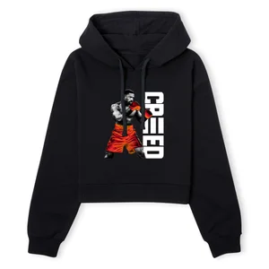 Creed CRIIID Women's Cropped Hoodie - Black