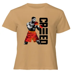 Creed CRIIID Women's Cropped T-Shirt - Tan