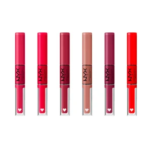 NYX Professional Make Up Shine Loud High Pigment Lip Shine – mixed colors