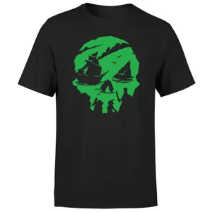 Sea of Thieves Sea Of Thieves Green Foil Reaper's Mark Unisex T-Shirt - Black