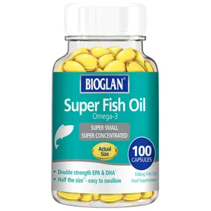 Bioglan Super Fish Oil Super Concentrated Omega-3 Capsules x 100