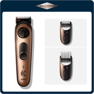 King C. Gillette Trimmer Pro with 2 Combs & Brush