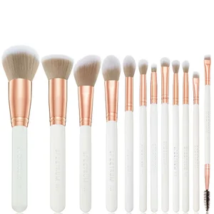 Spectrum Everyday Sets White Marbleous 12 Piece Makeup Brush Set