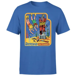 Steven Rhodes Diving For Treasure Unisex T-Shirt - Blue