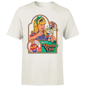 Steven Rhodes My First Voodoo Doll Unisex T-Shirt - White Vintage Wash