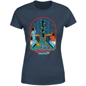 Don't Fall Asleep Women's T-Shirt - Navy
