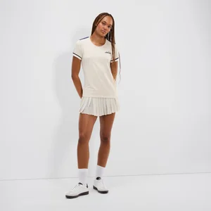 T-Shirt Leftfield für Damen Cremeweiß