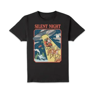 Steven Rhodes Silent Night Unisex T-Shirt - Black