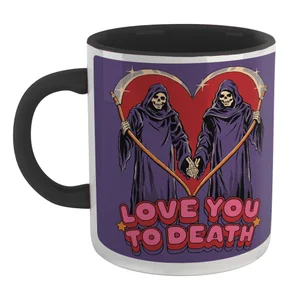 Steven Rhodes Love You To Death Mug - Black