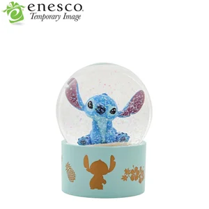 Enesco Disney Showcase Collection Aloha Sparkle (Stitch Waterball) (8.5cm)