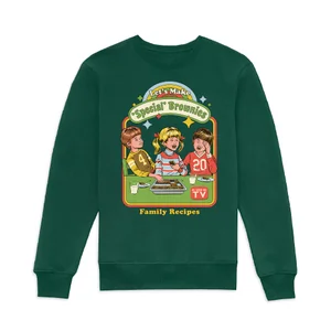 Steven Rhodes Let's Make Special Brownies Sweatshirt - Green