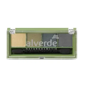 alverde Naturkosmetik Lidschattenpalette Galactic Green