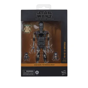 Star Wars The Black Series IG-12 & Grogu, Star Wars: The Mandalorian Deluxe Collectible 6 Inch Action Figure 2-Pack