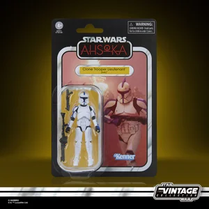 Hasbro Star Wars The Vintage Collection Clone Trooper Lieutenant (Teth) Action Figure (3.75”)