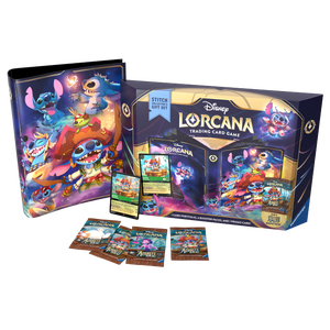 Disney Lorcana Trading Card Game Azurite Sea Stitch Collectors Gift Set