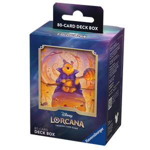 Disney Lorcana Trading Card Game Azurite Sea Pooh Deck Box