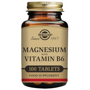 Solgar Minerals Magnesium with Vitamin B6 Tablets x 100