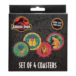 Jurassic Park Printed Drinks Coasters