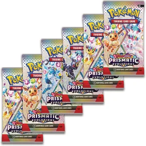 Pokemon scarlet & violet 8.5 prismatic evolutions – booster bundle