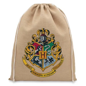 Harry Potter Hogwarts Christmas Hessian Sack