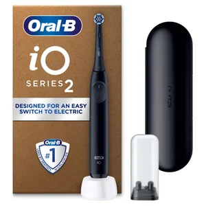Oral-B iO2 Plus Night Black Electric Toothbrush with Travel Case
