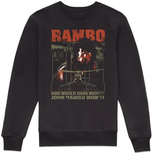 Rambo 3 No Mercy Sweatshirt - Black