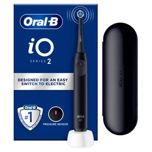 Oral-B iO2 Night Black Electric Toothbrush + Travel Case