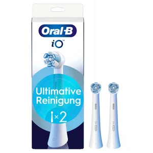 [Zahnarztpraxis-Angebot] Oral-B iO Aufsteckbürsten Ultimative Reinigung, weiß, 2 Stück