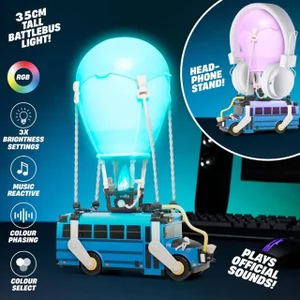 Fortnite Battle Bus Diorama Light