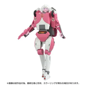 Hasbro Transformers Takara Tomy Missing Link C-08 Arcee Collectible Action Figure, 15+