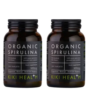 KIKI Health Organic Spirulina Tablets 2 x 200