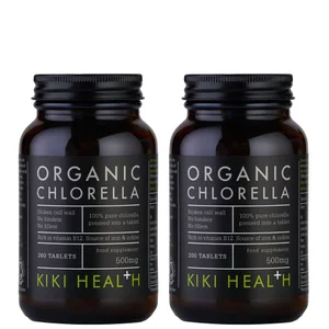 KIKI Health Organic Chlorella Tablets 2 x 200