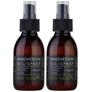 KIKI Health Magnesium Oil Spray 2 x 125ml