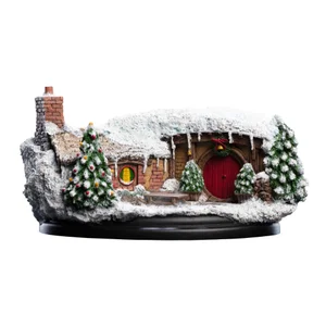 Weta Workshop The Hobbit An Unexpected Journey Statue 35 Bagshot Row Christmas Edition 7cm