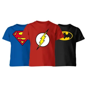 DC Comics Kids' 3-Pack T-Shirts