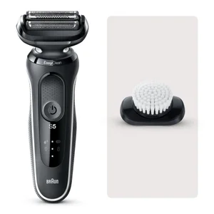Braun Bundle: Series 5 50-W1000s Electric Shaver with EasyClick Cleansing Brush