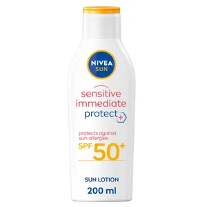 Nivea Sun Care Sensitive Allergy Protect Sun Cream Lotion SPF50+ 200ml