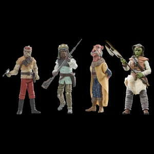 Hasbro Star Wars Return of the Jedi The Vintage Collection 4 Action Figure Bundle (3.75")