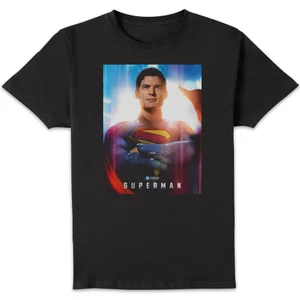 DC Comics Superman Poster Unisex T-Shirt - Black